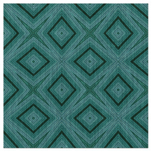 Tissu Motif géométrique moderne bleu turquoise