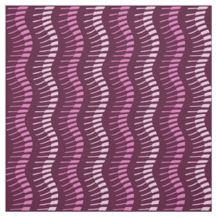 Tissu motif géométrique pourpre