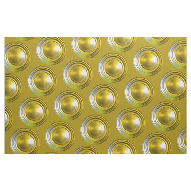 Tissu Motif Gold 3d (Fat Quarter)