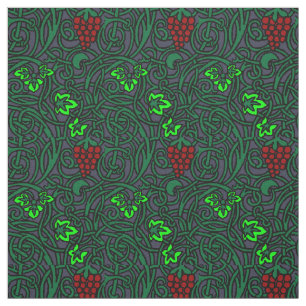 Tissu Motif graphique Art nouveau vintage