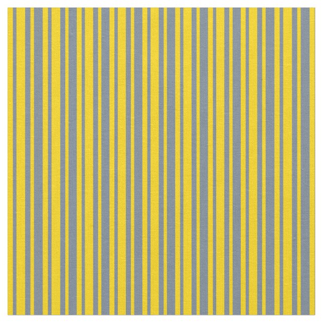 Tissu Motif gris ardoise et jaune (Fermer)
