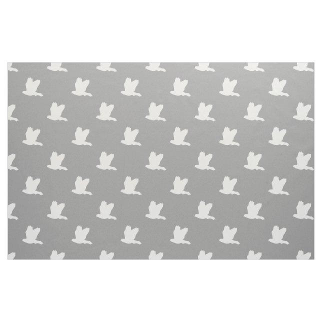 Tissu motif gris blanc (Fat Quarter)