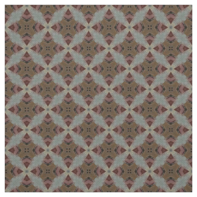 Tissu motif gris Brown Glitch2 (Échantillon)