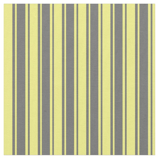 Tissu Motif gris clair et jaune rayé/bordé (Fermer)