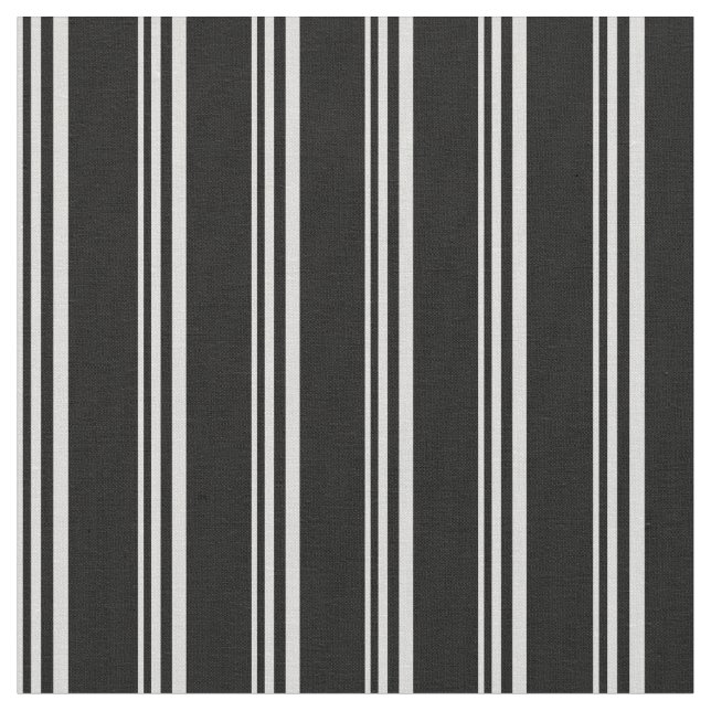 Tissu Motif gris clair et noir (Fermer)
