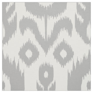 Tissu Motif gris d'Ikat