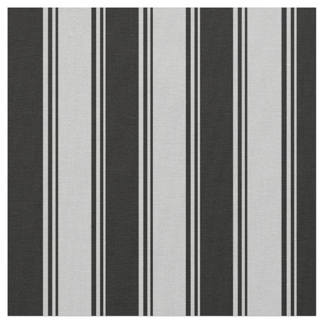 Tissu Motif gris et noir (Fermer)