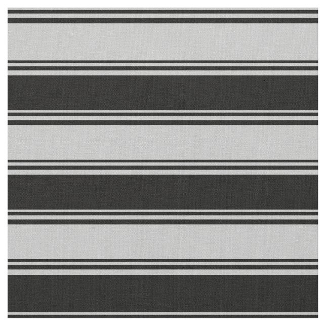 Tissu Motif gris et noir (Fermer)