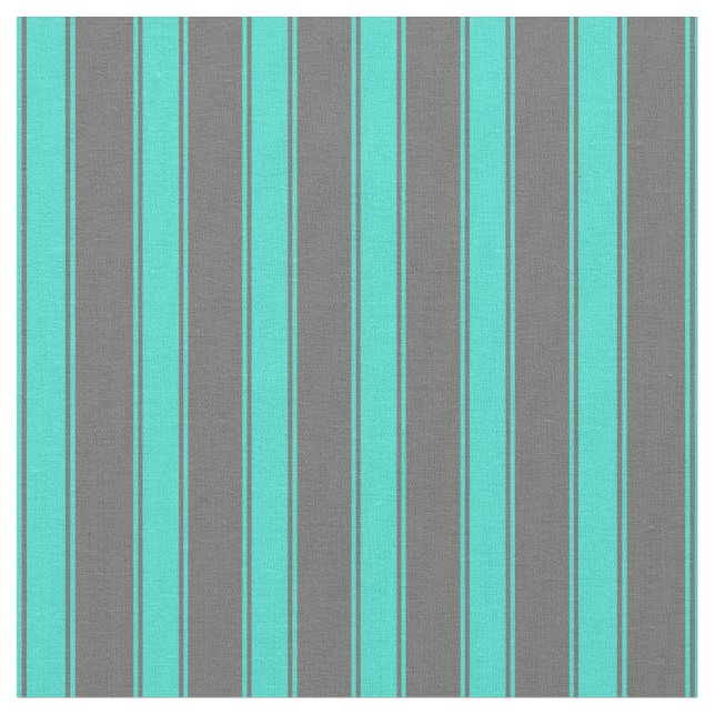 Tissu Motif Gris et Turquoise Dim (Fermer)