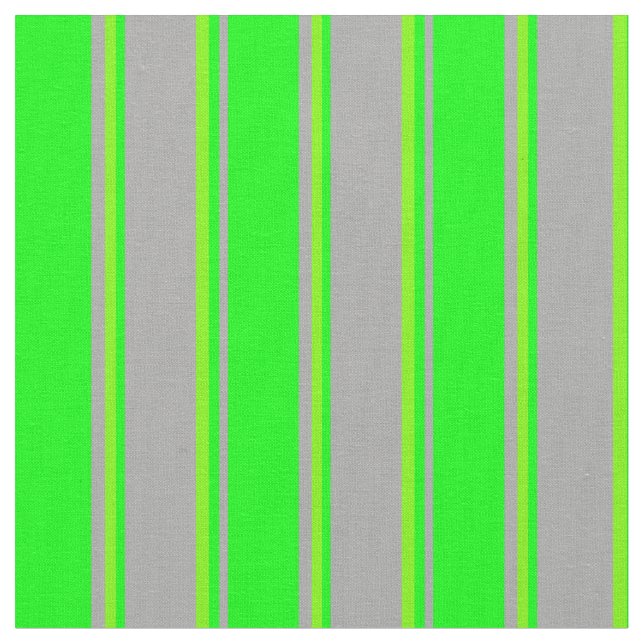 Tissu Motif gris foncé, citron vert et vert (Fermer)