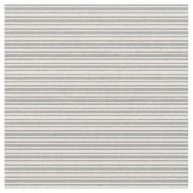 Tissu Motif gris foncé et beige des rayures (Fermer)