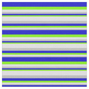Tissu Motif gris, lavande, vert et bleu