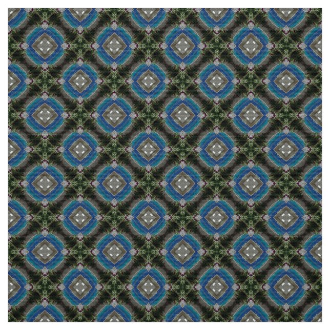 Tissu motif gris rouge Glitch2 (Échantillon)