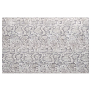 Tissu Motif grisâtre chic de peau de serpent de lavande