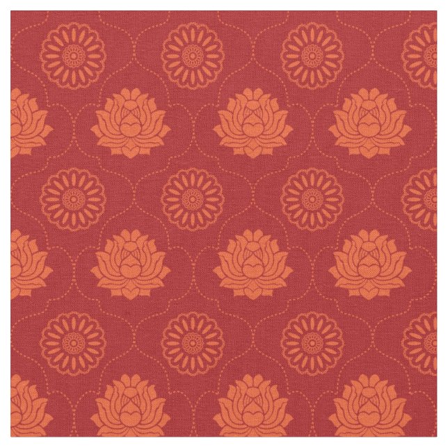 Tissu Motif indien (Fermer)