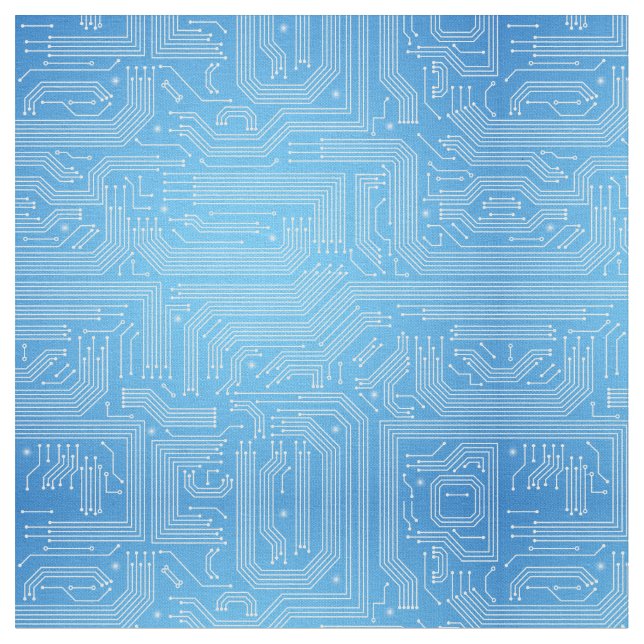 Tissu Motif informatique (Fermer)