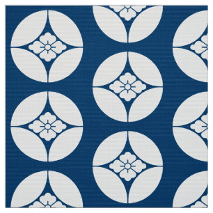 Tissu Motif japonais Takahashi mon Fabric