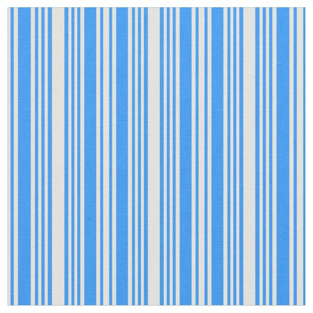 Tissu Motif jaune clair et bleu (Fermer)