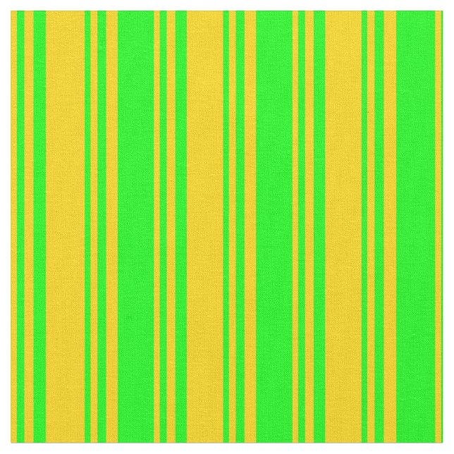Tissu Motif jaune et citron vert (Fermer)