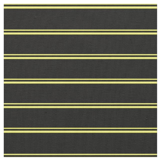 Tissu Motif jaune et noir des rayures (Fermer)