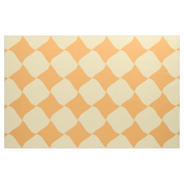 Tissu Motif jaune rétro (Yard)
