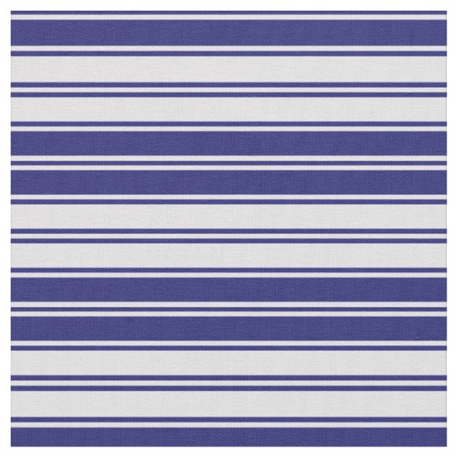 Tissu Motif Lavande et Bleu de minuit (Fermer)