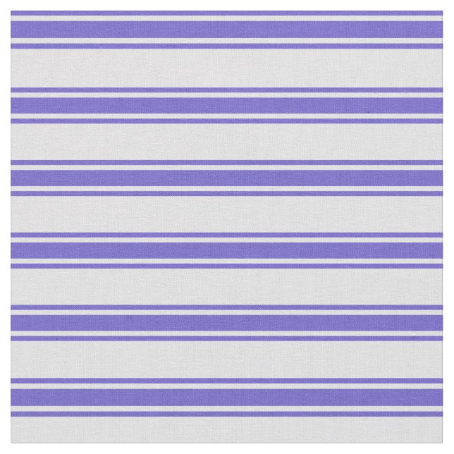 Tissu Motif Lavande et lignes bleu ardoise (Fermer)
