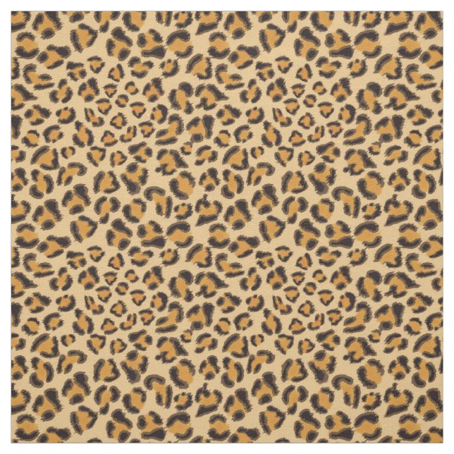 Tissu Motif léopard (Échantillon)