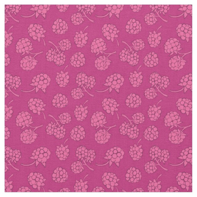 Tissu Motif magenta de baie (Fermer)