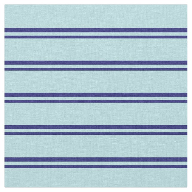 Tissu Motif Midnight Blue & Powder Blue Lines (Fermer)