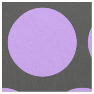 Tissu Motif moderne à pois surdimensionnés
