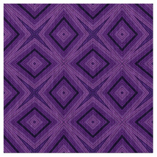 Tissu Motif moderne géométrique violet et bleu