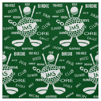 Motif monogramme pour Golfer