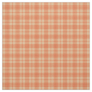 Tissu Motif orange pâle