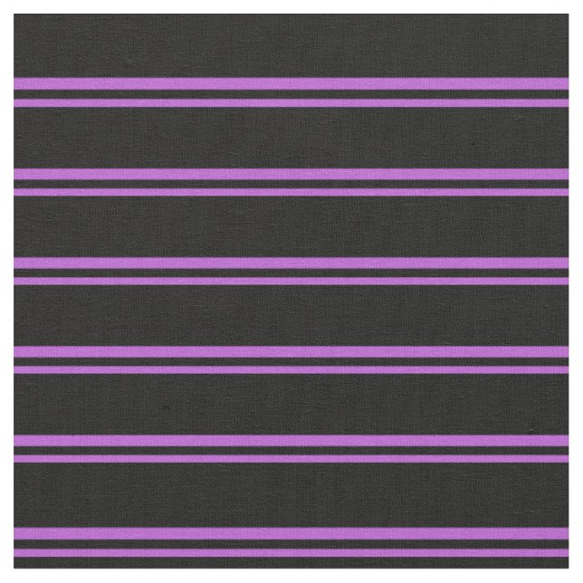 Tissu Motif Orchid & Black Lines (Fermer)