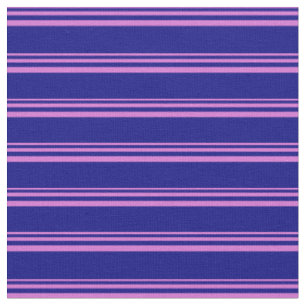 Tissu Motif Orchid et Blue Lines