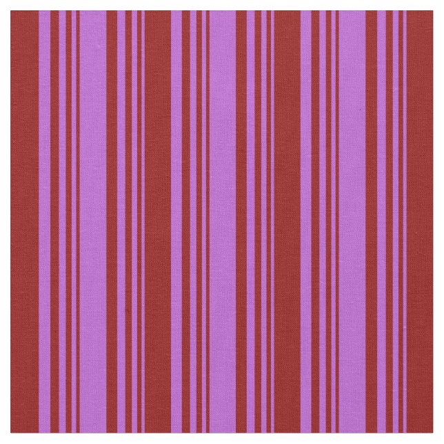 Tissu Motif orchidée et rouge foncé (Fermer)