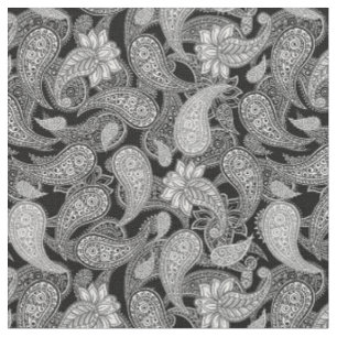 Tissu Motif Paisley