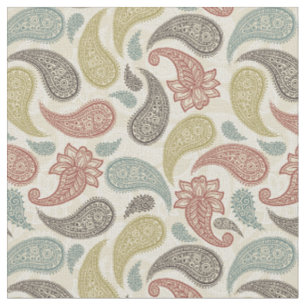Tissu Motif Paisley