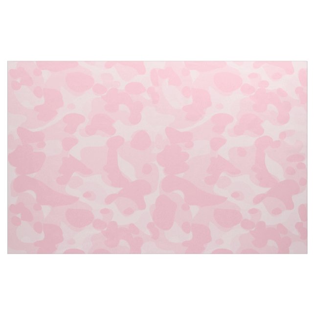 Tissu Motif Pastel Pink Camo Camouflage Cool élégant (Yard)