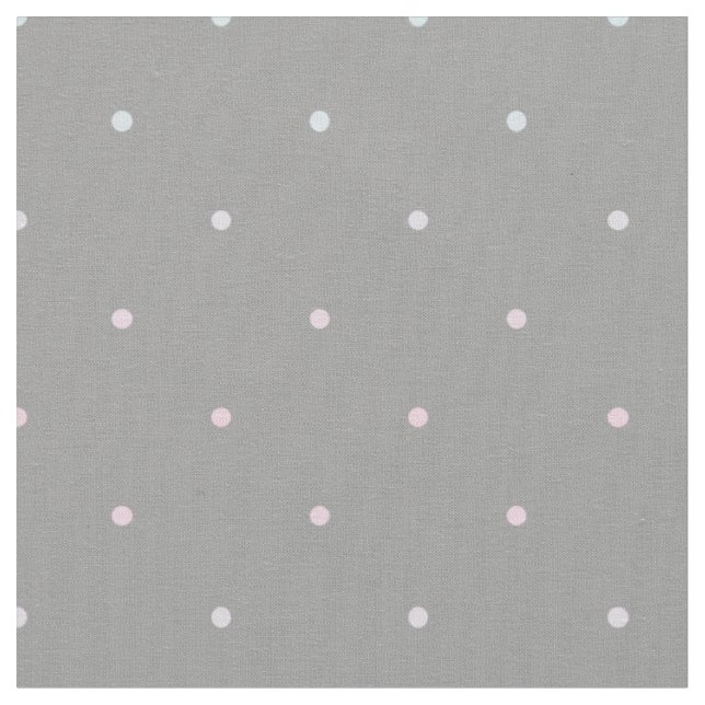 Tissu Motif Pastel Pink Dot (Fermer)