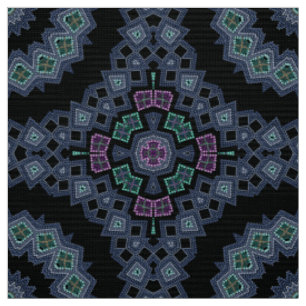 Tissu Motif perlé