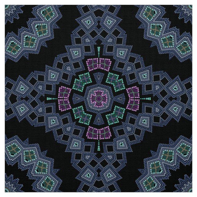 Tissu Motif perlé (Échantillon)