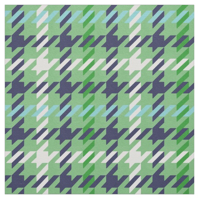 Tissu Motif plaid bleu marine rétro (Échantillon)