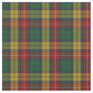 Tissu Motif Plaid Buchanan Clan Tartan