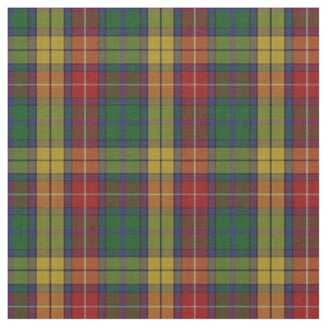 Tissu Motif Plaid Buchanan Clan Tartan (Fermer)