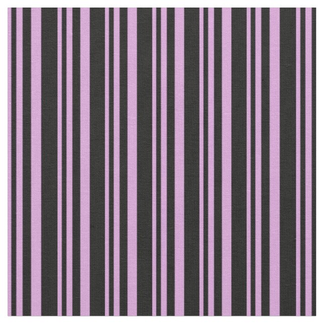 Tissu Motif Plum & Black Lines (Fermer)