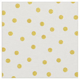 Tissu motif pois d'or de parties scintillant pastel rétr