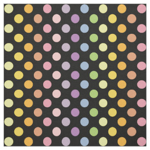 Tissu Motif Pois Rainbow