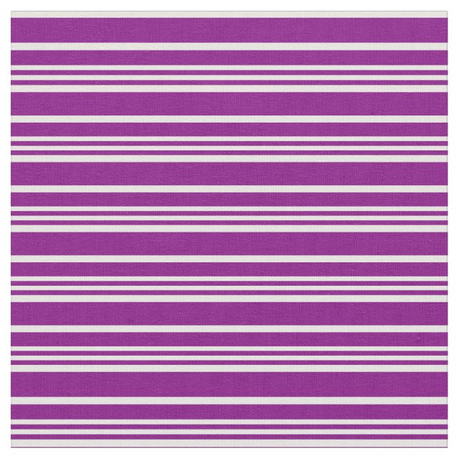 Tissu Motif pourpre et blanc (Fermer)